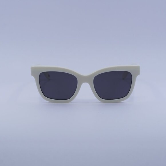 Off-White OERI143 LINCOLN 0107 Sunglasses White Square Frame, Grey Lenses - Picture 3 of 10